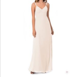 Azazie Everlee Bridesmaid/Wedding/Wedding Guest Dress in Rose Petal